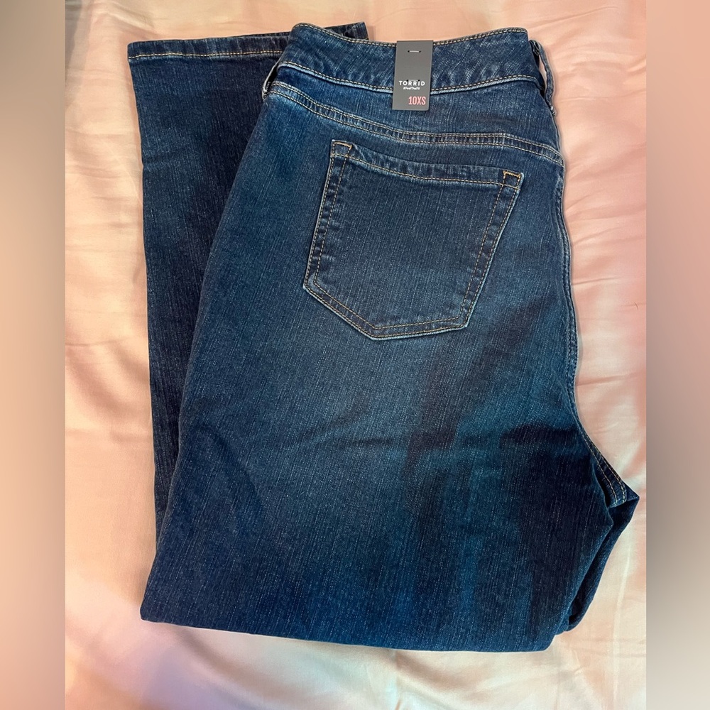 Torrid Dark Blue Denim Jeans